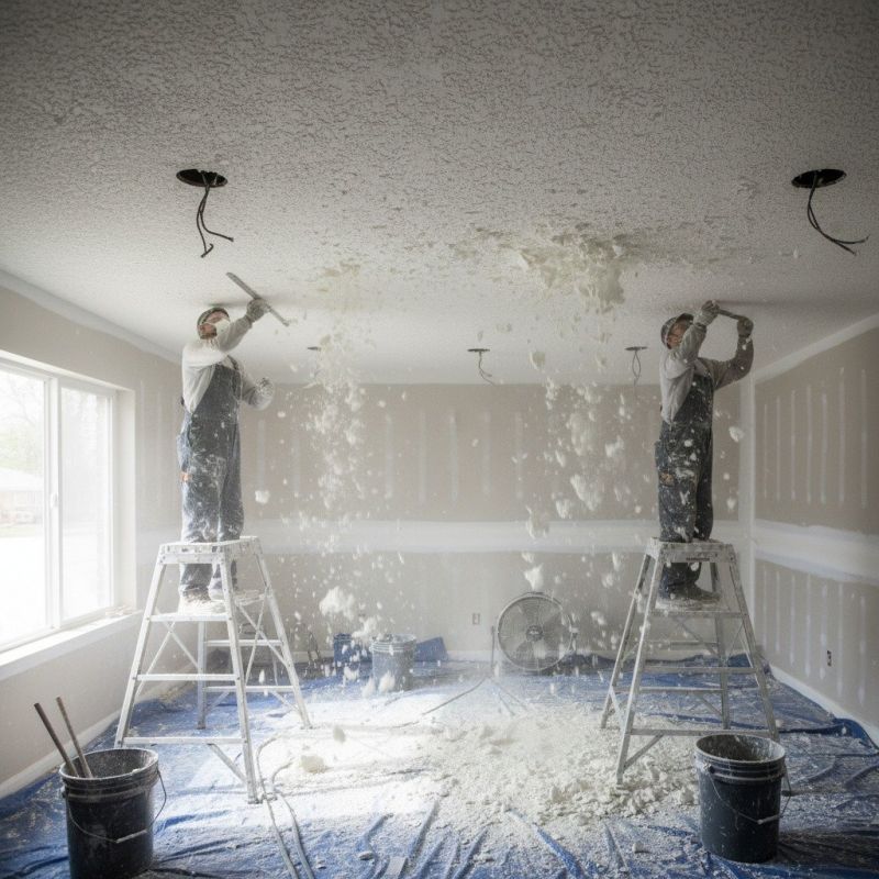 Ceiling Texture Removal