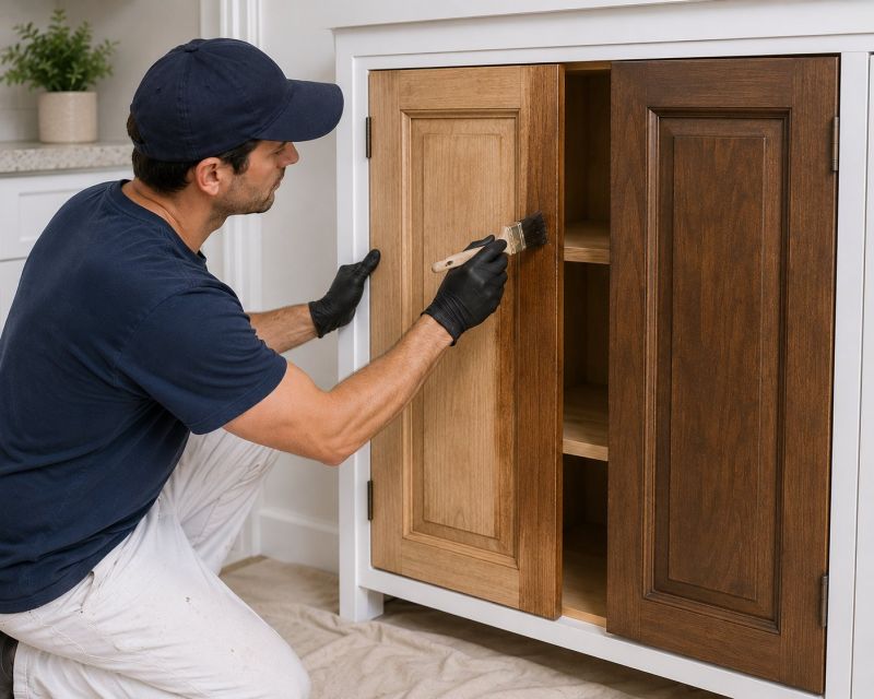 Kitchen Cupboard Refinishing in Cincinnati, OH